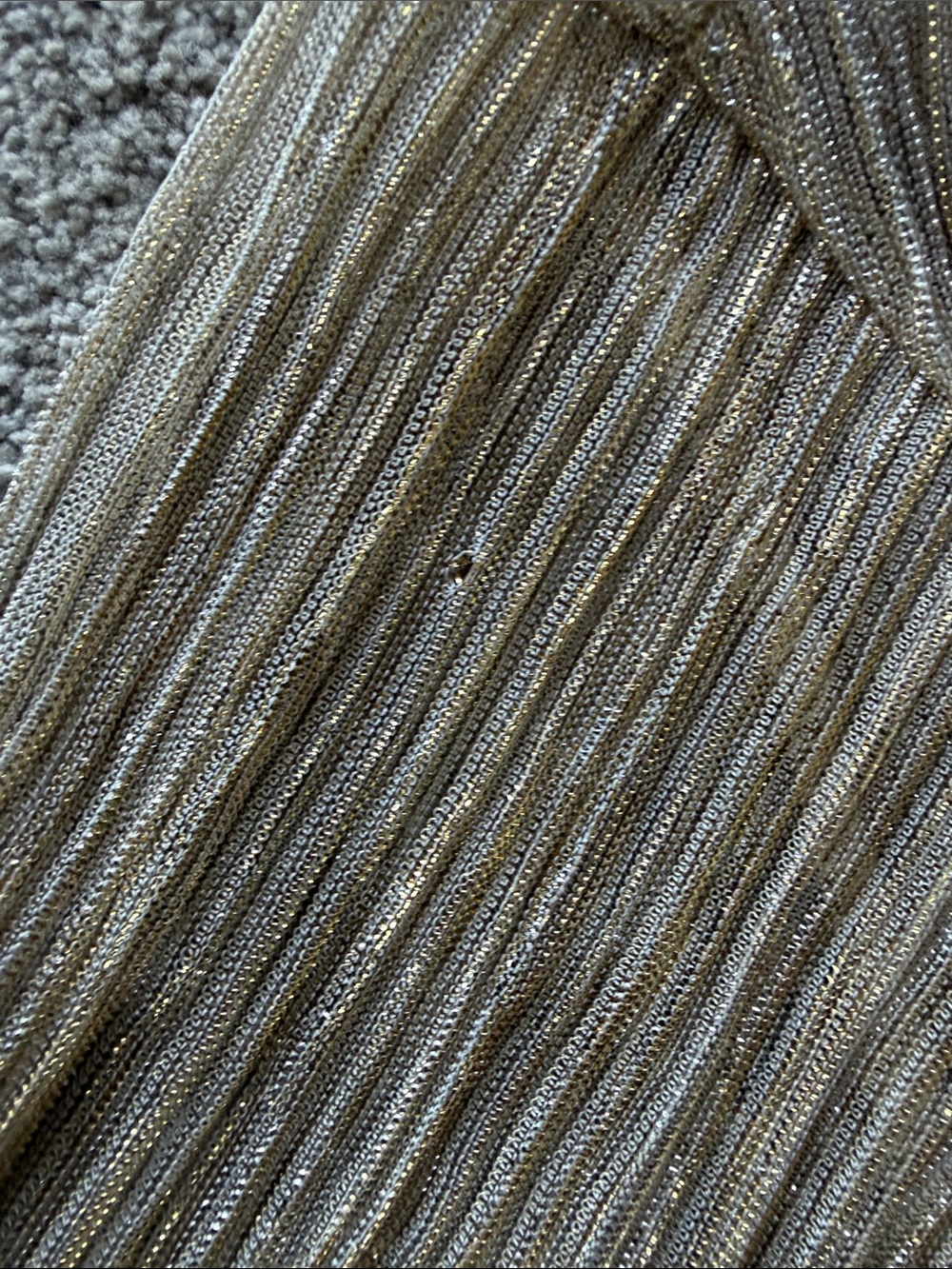 Dolcessa Metallic Gold Maxi Coverup. **PRICE IMPROVEMENT*** - Picture 6 of 8